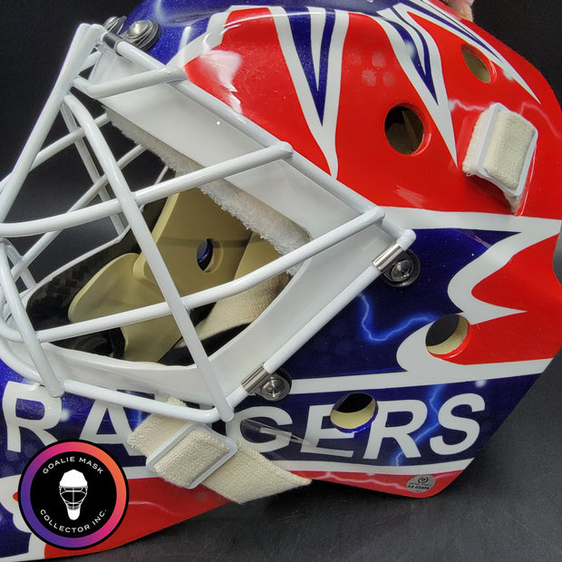Henrik Lundqvist Signed Goalie Mask New York "Mike Richter 1994" Tribute Signature Edition Autographed by Lundqvist Tribute
