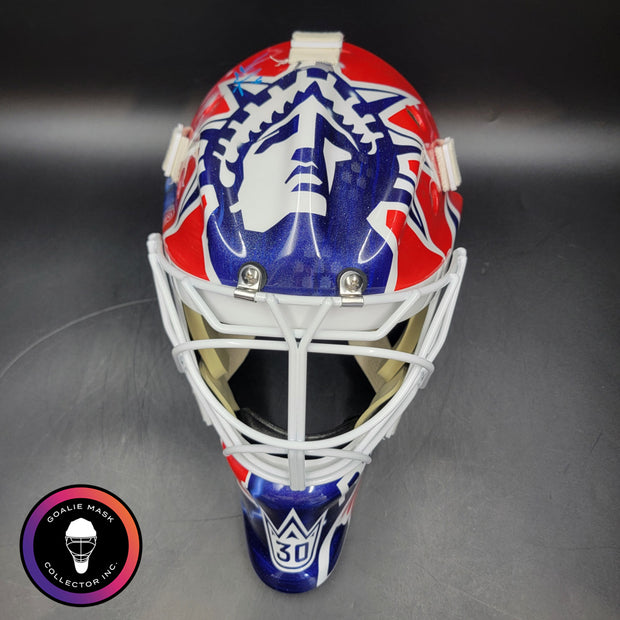 Henrik Lundqvist Signed Goalie Mask New York "Mike Richter 1994" Tribute Signature Edition Autographed by Lundqvist Tribute