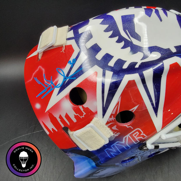 Henrik Lundqvist Signed Goalie Mask New York "Mike Richter 1994" Tribute Signature Edition Autographed by Lundqvist Tribute