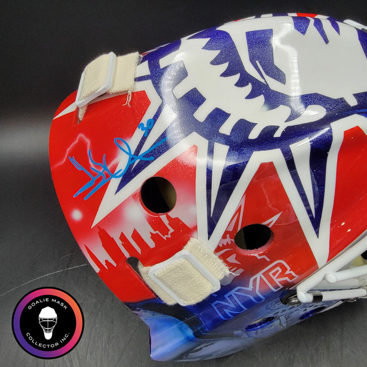 Henrik Lundqvist Signed Goalie Mask New York "Mike Richter 1994" Tribute Signature Edition Autographed by Lundqvist Tribute