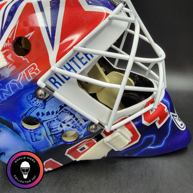Henrik Lundqvist Signed Goalie Mask New York "Mike Richter 1994" Tribute Signature Edition Autographed by Lundqvist Tribute