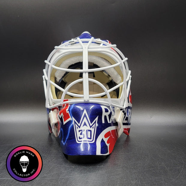 Henrik Lundqvist Signed Goalie Mask New York "Mike Richter 1994" Tribute Signature Edition Autographed by Lundqvist Tribute
