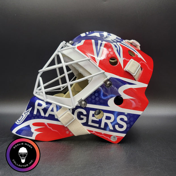 Henrik Lundqvist Signed Goalie Mask New York "Mike Richter 1994" Tribute Signature Edition Autographed by Lundqvist Tribute