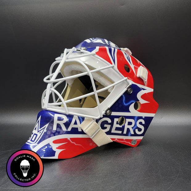 Henrik Lundqvist Signed Goalie Mask New York "Mike Richter 1994" Tribute Signature Edition Autographed by Lundqvist Tribute