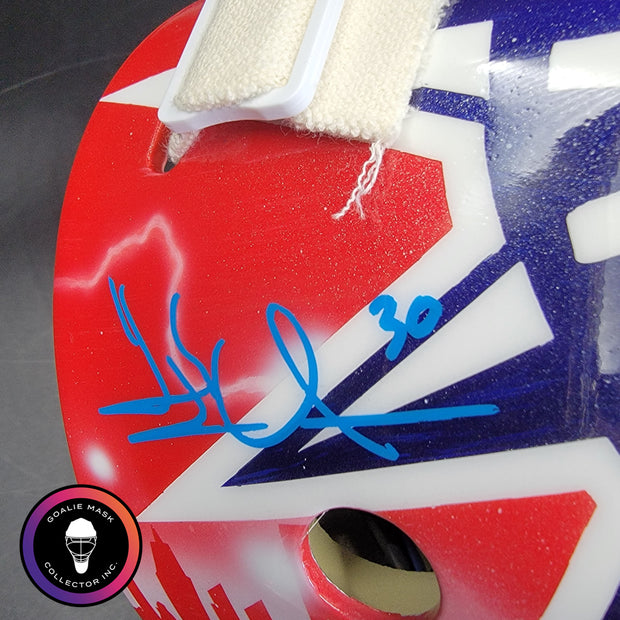 Henrik Lundqvist Signed Goalie Mask New York "Mike Richter 1994" Tribute Signature Edition Autographed by Lundqvist Tribute
