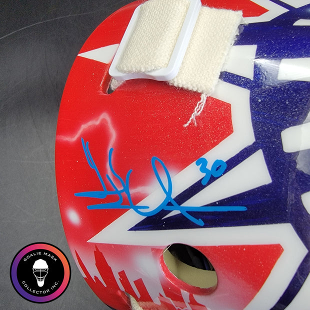 Henrik Lundqvist Signed Goalie Mask New York "Mike Richter 1994" Tribute Signature Edition Autographed by Lundqvist Tribute