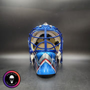 Henrik Lundqvist Signed Goalie Mask 2015 New York Neon Blue Edition Signature Edition Autographed Tribute