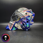 Henrik Lundqvist Signed Goalie Mask 2018 New York SILVER Edition Autographed Signature Edition