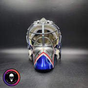 Henrik Lundqvist Signed Goalie Mask 2018 New York SILVER Edition Autographed Signature Edition