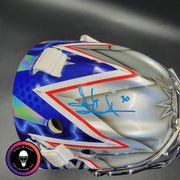 Henrik Lundqvist Signed Goalie Mask 2018 New York SILVER Edition Autographed Signature Edition