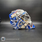 Henrik Lundqvist Unsigned Goalie Mask NYR 2014 Tribute