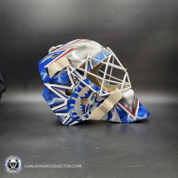 Henrik Lundqvist Signed Goalie Mask NYR 2014 Signature Edition Tribute