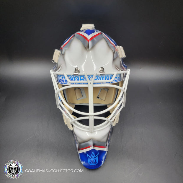 Henrik Lundqvist Signed Goalie Mask NYR 2014 Signature Edition Tribute