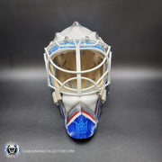 Henrik Lundqvist Unsigned Goalie Mask NYR 2014 Tribute