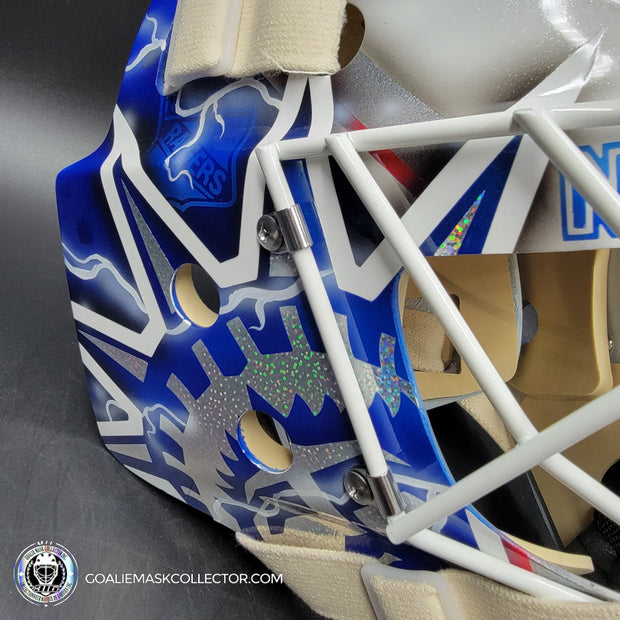 Henrik Lundqvist Signed Goalie Mask NYR 2014 Signature Edition Tribute