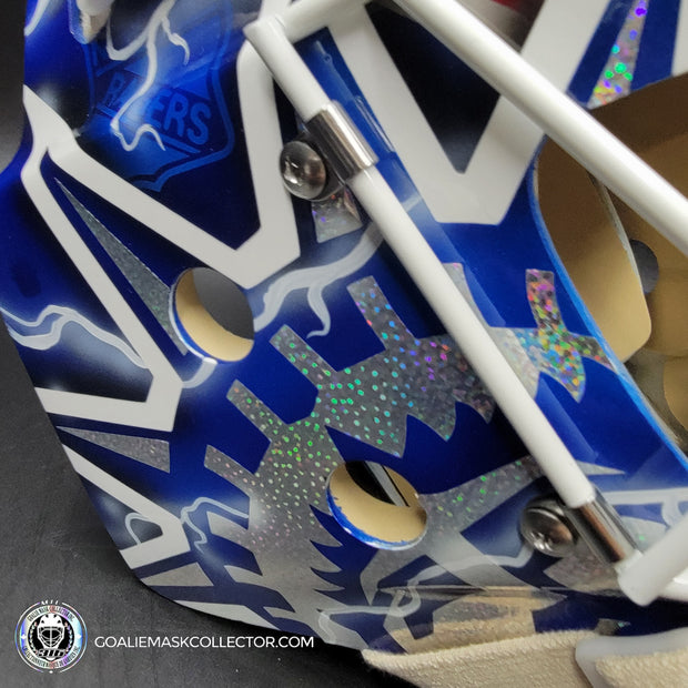 Henrik Lundqvist Signed Goalie Mask NYR 2014 Signature Edition Tribute