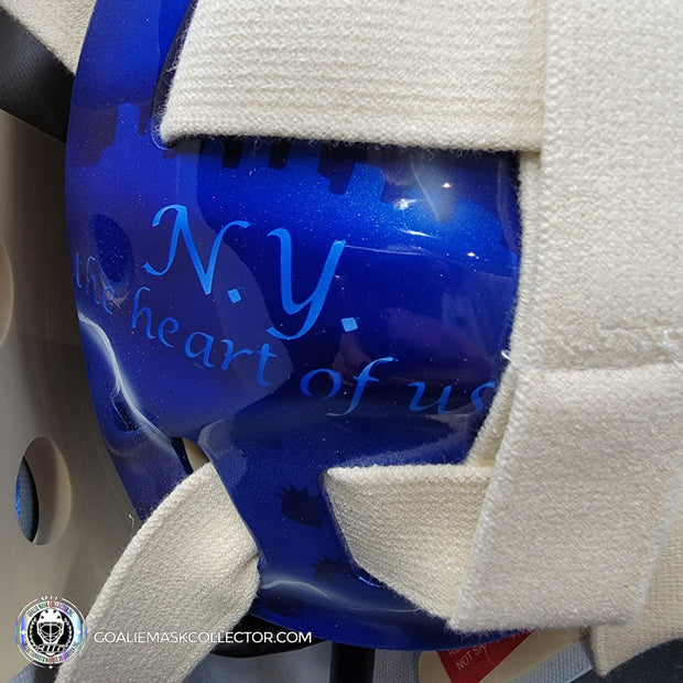 Henrik Lundqvist Signed Goalie Mask NYR 2014 Signature Edition Tribute