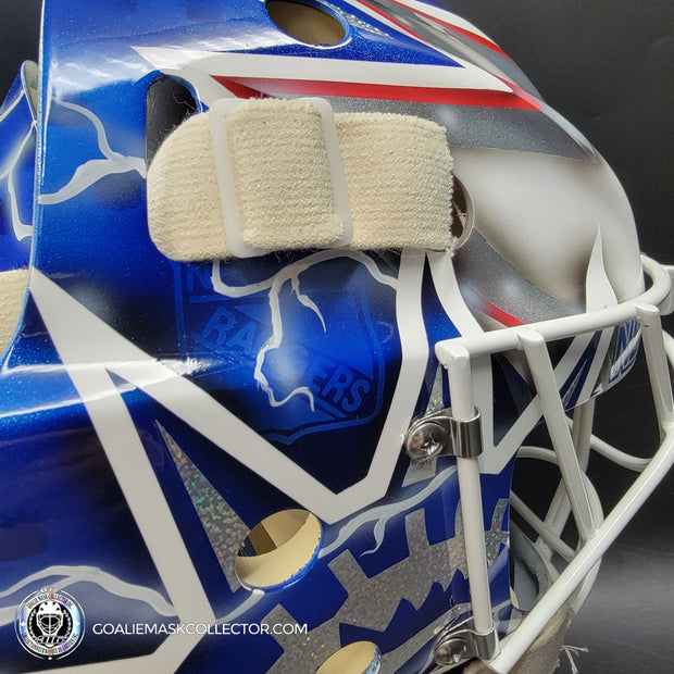 Henrik Lundqvist Signed Goalie Mask NYR 2014 Signature Edition Tribute