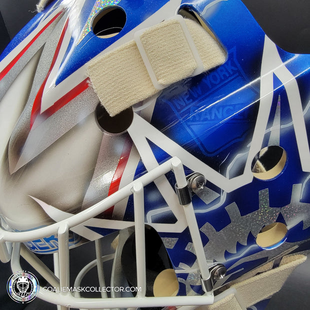 Henrik Lundqvist Signed Goalie Mask NYR 2014 Signature Edition Tribute