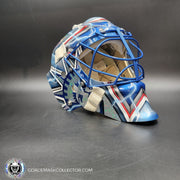 Presale: Henrik Lundqvist Signed Goalie Mask 2015 New York Signature Edition Autographed Tribute