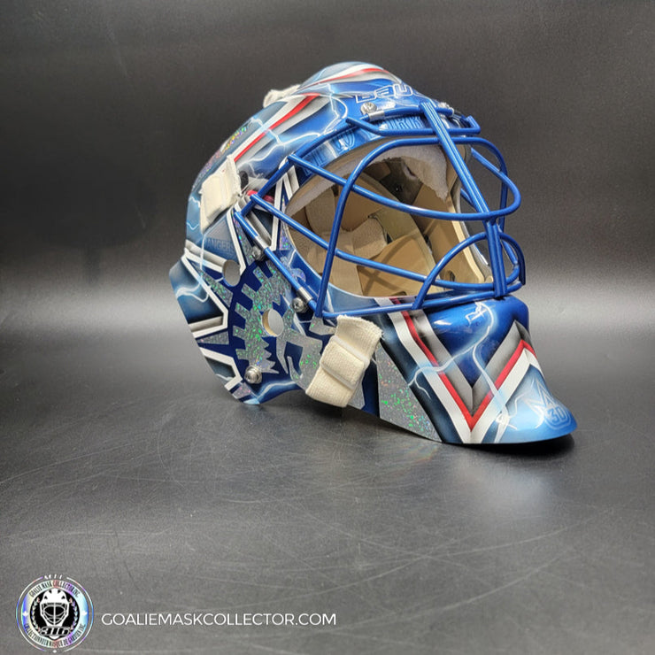 Presale: Henrik Lundqvist Signed Goalie Mask 2015 New York Signature Edition Autographed Tribute