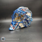Presale: Henrik Lundqvist Signed Goalie Mask 2015 New York Signature Edition Autographed Tribute