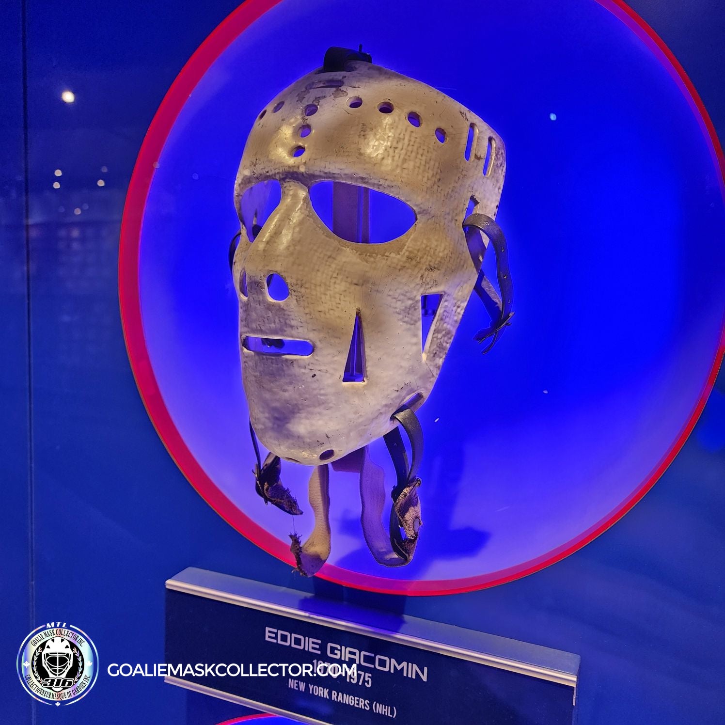 THE FACE VOLUME3 No.12 JUNUARY 1998 貴重 Eddie Giacomin Goalie Mask New York Rangers 1970/75 - HHOF Hockey
