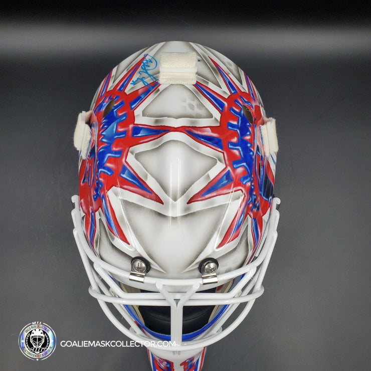 Presale: Igor Shesterkin Signed Goalie Mask 2024 New York Playoffs Tribute Autographed Signature Edition