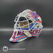 Presale: Igor Shesterkin Signed Goalie Mask 2024 New York Playoffs Tribute Autographed Signature Edition