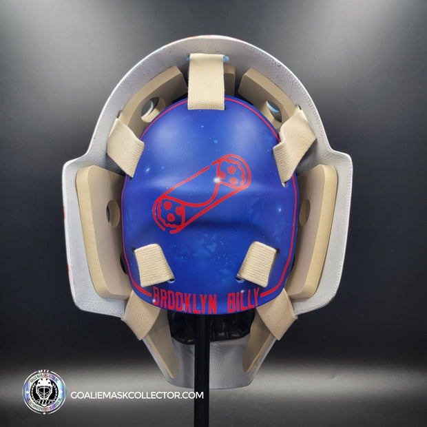 Igor Shesterkin Signed Goalie Mask New York 2022-23 V2 in Matte Finish Autographed Signature Edition