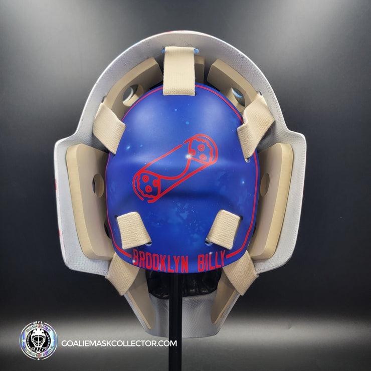 Igor Shesterkin Signed Goalie Mask New York 2022-23 V2 in Matte Finish Autographed Signature Edition