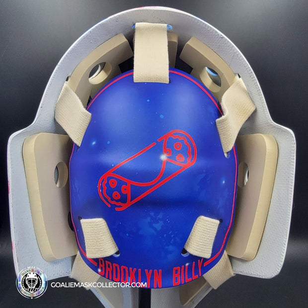 Igor Shesterkin Signed Goalie Mask New York 2022-23 V2 in Matte Finish Autographed Signature Edition
