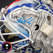 Igor Shesterkin Signed Goalie Mask New York 2022 Lundqvist Tribute Autographed Signature Edition Tribute