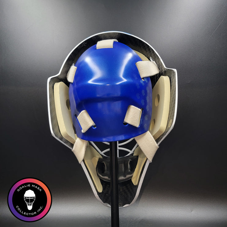 Igor Shesterkin Signed Goalie Mask New York 2022 Lundqvist Tribute Autographed Signature Edition Tribute