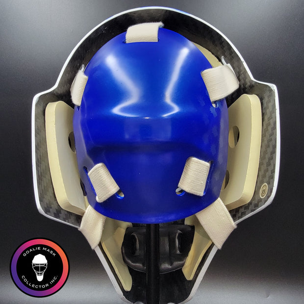 Igor Shesterkin Signed Goalie Mask New York 2022 Lundqvist Tribute Autographed Signature Edition Tribute