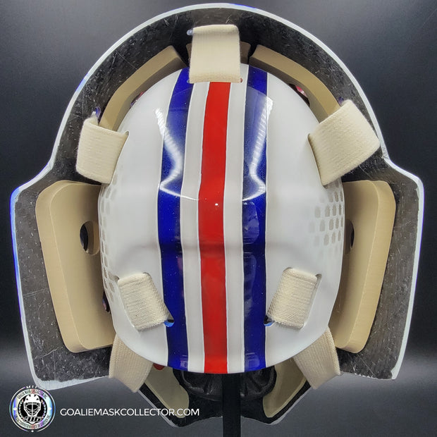 Igor Shesterkin Unsigned Goalie Mask 2024 Stadium Series New York Tribute