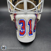 Igor Shesterkin Unsigned Goalie Mask 2024 Stadium Series New York Tribute