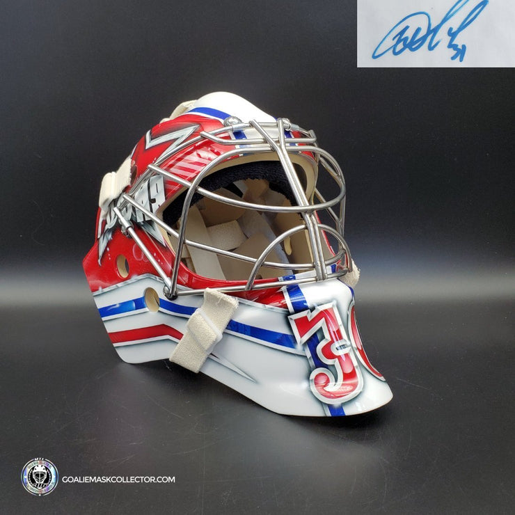 Igor Shesterkin Signed Goalie Mask Team Russia Autographed Signature Edition