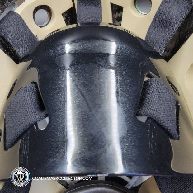 Ilya Bryzgalov Goalie Mask Unsigned 2007 Anaheim STANLEY CUP Year Tribute