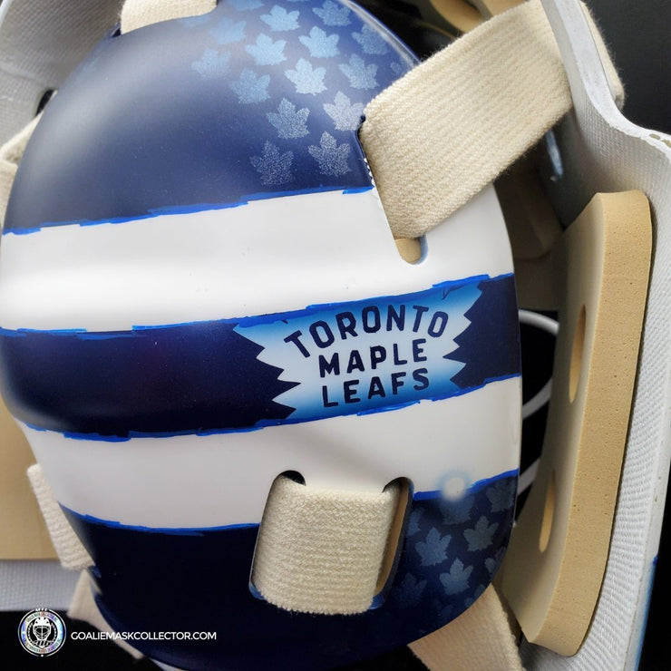 Ilya Samsonov Goalie Mask Unsigned 2023 Toronto Tribute