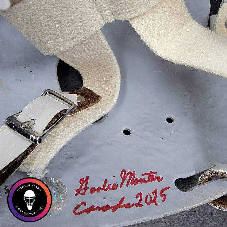 Jacques Plante Goalie Mask Unsigned Montreal GAME USED Edition Full Size Tribute