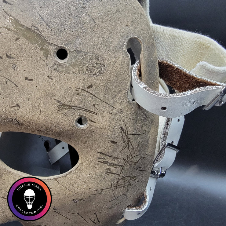 Jacques Plante Goalie Mask Unsigned Montreal GAME USED Edition Full Size Tribute