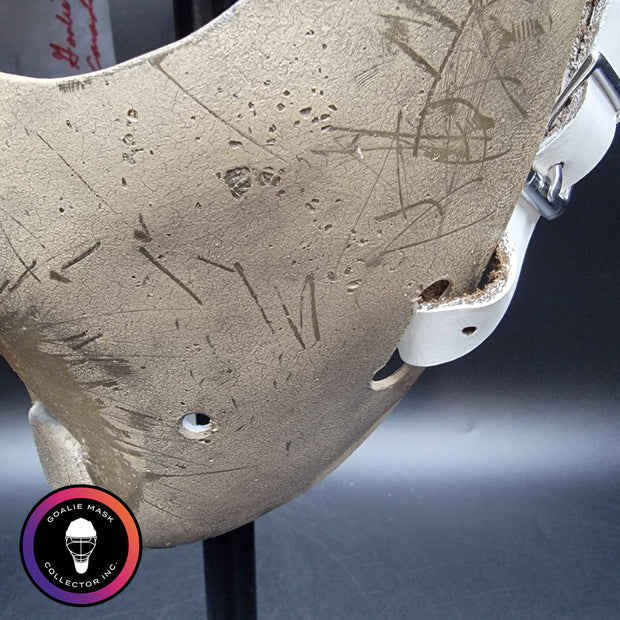 Jacques Plante Goalie Mask Unsigned Montreal GAME USED Edition Full Size Tribute