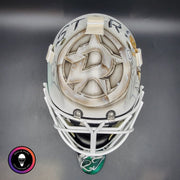 Jake Oettinger Goalie Mask Unsigned 2025 Dallas Playoffs Tribute