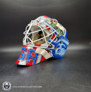Jake Oettinger Signed Goalie Mask 2025 4 Nations Team USA Signature Edition Autographed