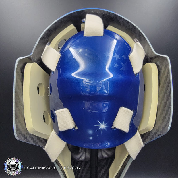Jake Oettinger Signed Goalie Mask 2025 4 Nations Team USA Signature Edition Autographed