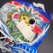 Jake Oettinger Signed Goalie Mask 2025 4 Nations Team USA Signature Edition Autographed