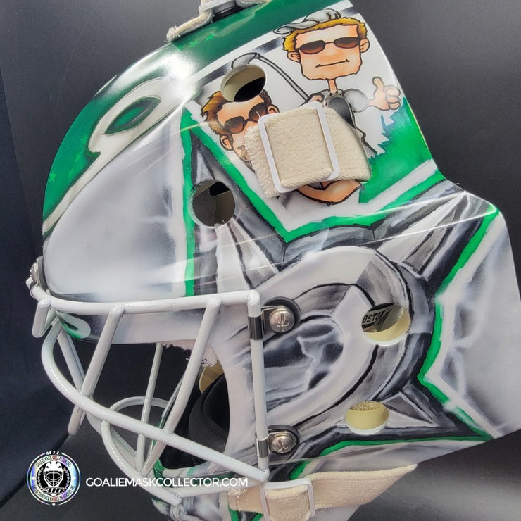 Jake Oettinger Signed Goalie Mask 2025 Dallas Signature Edition Autographed Tribute