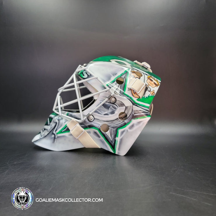 Jake Oettinger Signed Goalie Mask 2025 Dallas Signature Edition Autographed Tribute