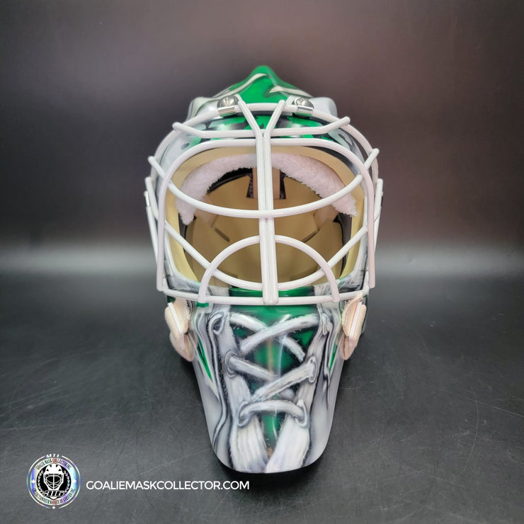 Jake Oettinger Signed Goalie Mask 2025 Dallas Signature Edition Autographed Tribute